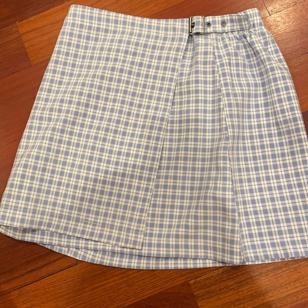 Blue skirt